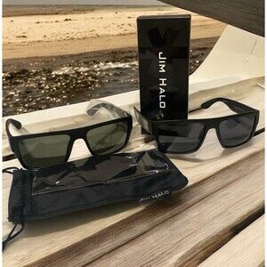 JIM HALO Sunglasses 2 PAIR Polarized Shades Fishing Outdoor Sports New